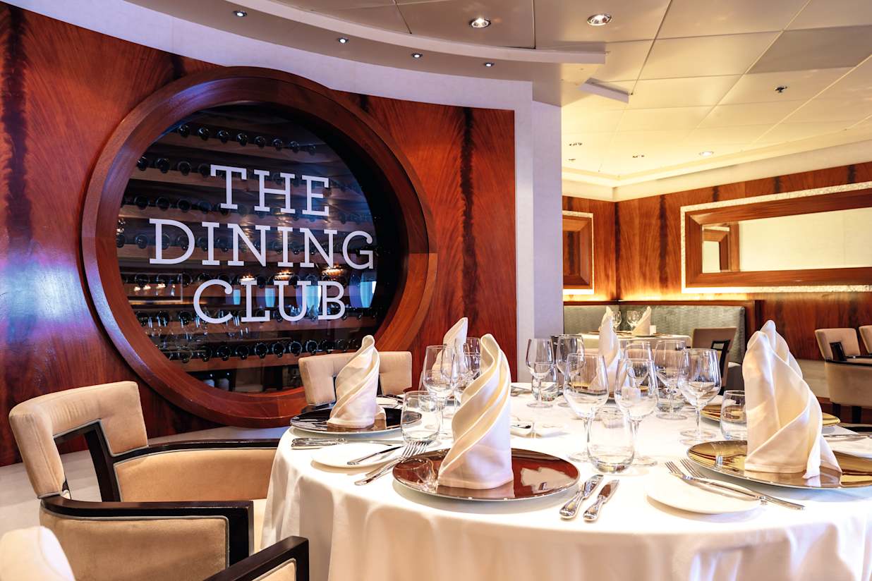 The Dining Club onboard Marella Explorer
